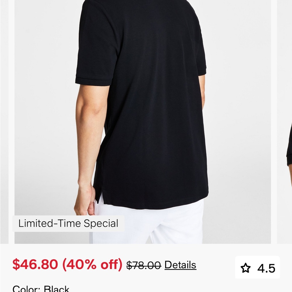 Hugo Boss Black Short Sleeve Tee